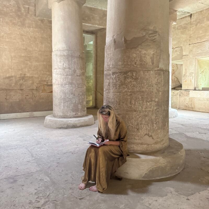pilgrimage to abydos retraite egypte reis