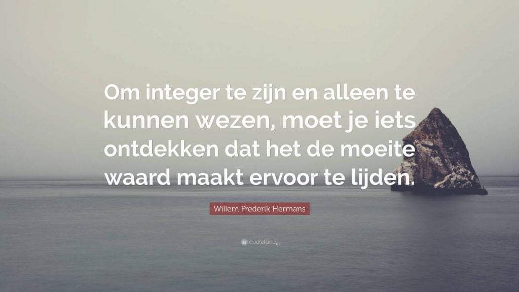 integer zijn