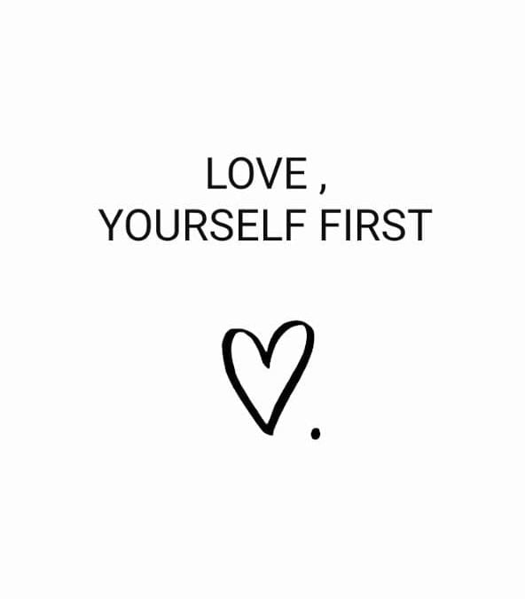 love yourself first