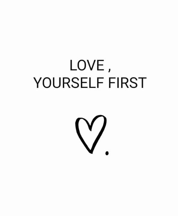 love yourself first